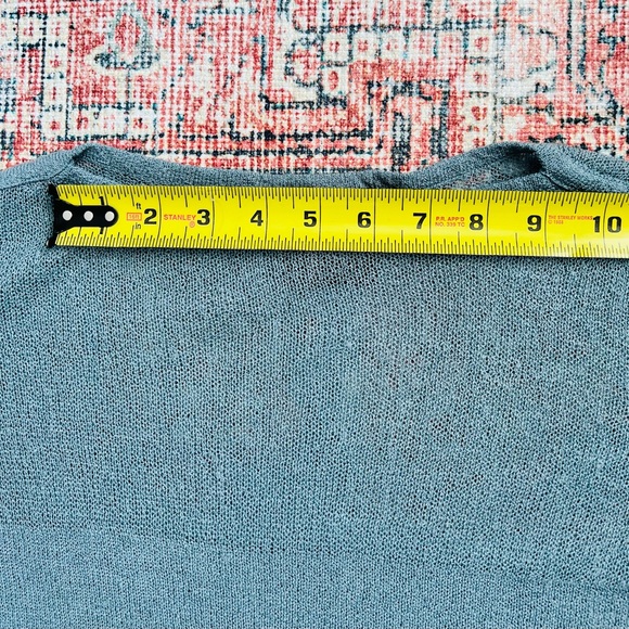 Blue Lightweight Sweater - Picture 6 of 13